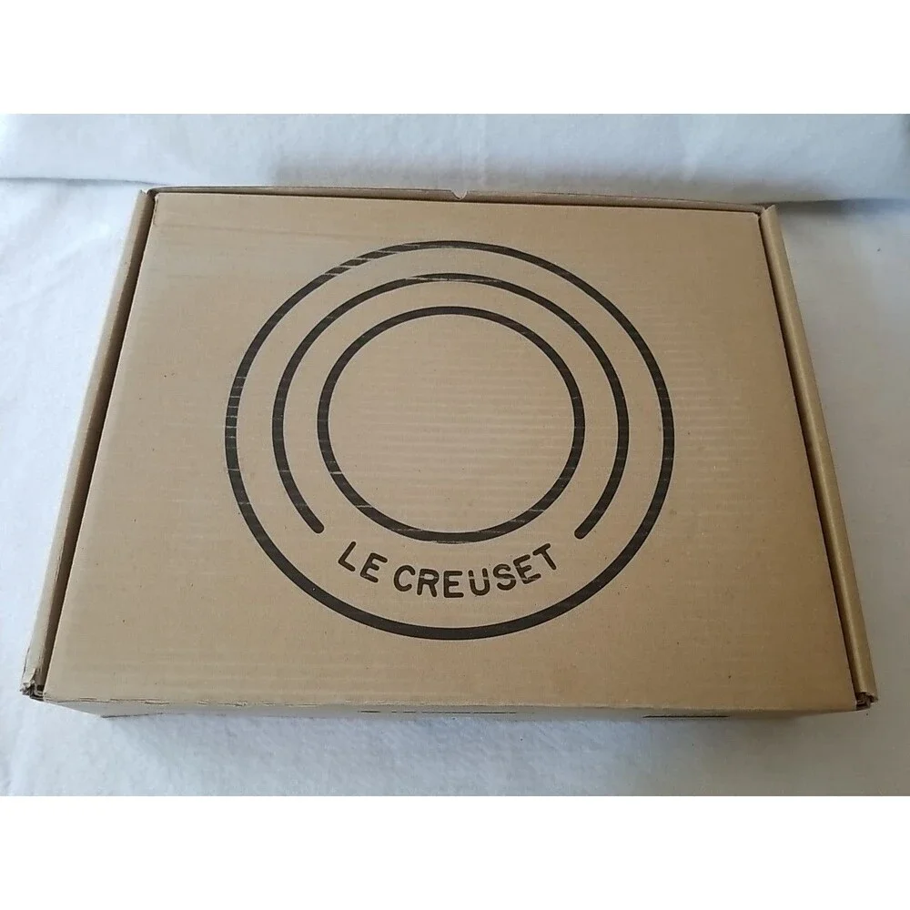 LE CREUSET Empty Cardboard Storage Box Only for Outdoor Square Grilling Basket